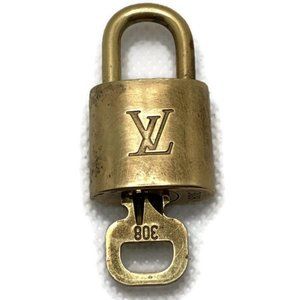 Authentic Louis Vuitton Lock and Key set #308